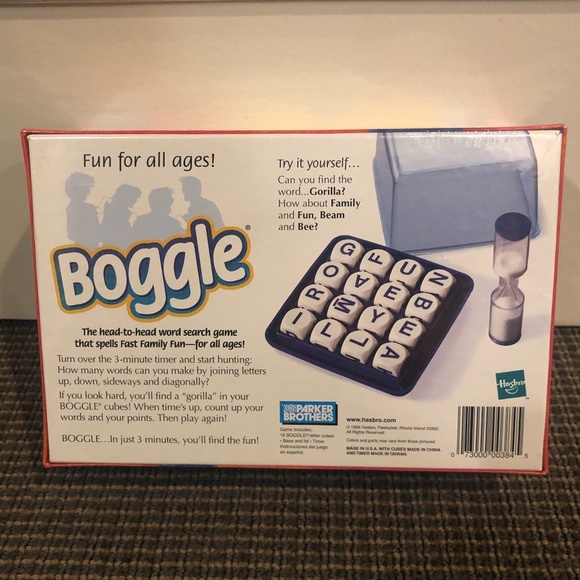 BOGGLE WORD GAME - NEW IN BOX NEVER OPENED - Picture 6 of 7